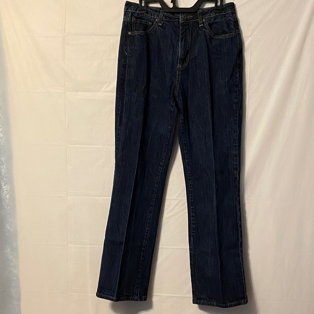 St. John’s Bay secretly slender bootcut Classic Blue Jeans. Fit like 11 see pics